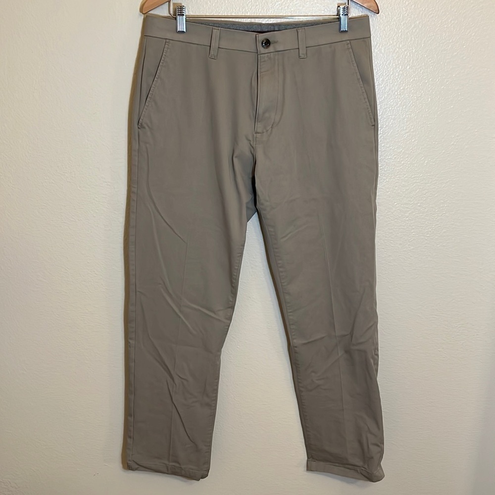 J. M. Haggar Tan Khaki Casual Luxury Comfort Pant